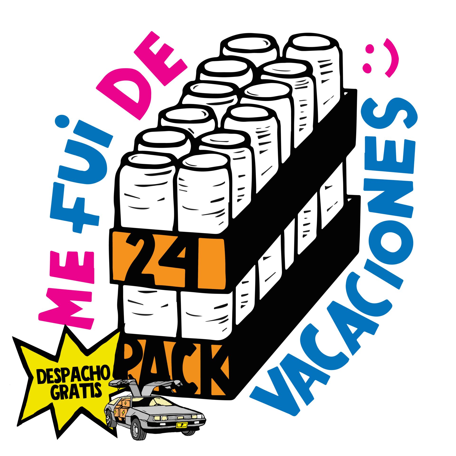 Pack Me Fui de Vacaciones