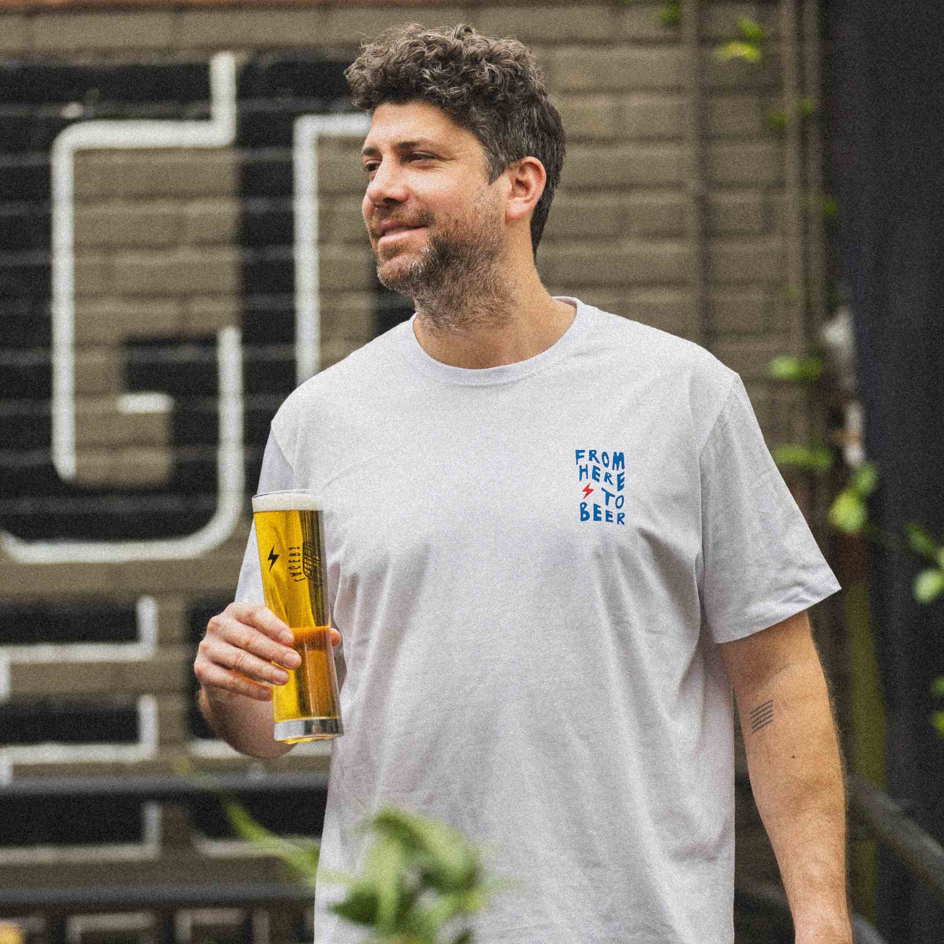 Polera From Here To Beer Olas