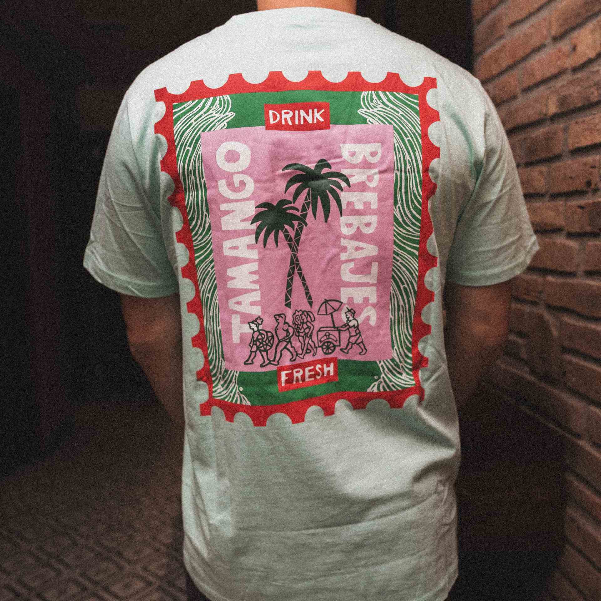 Polera Tamango Island Menta